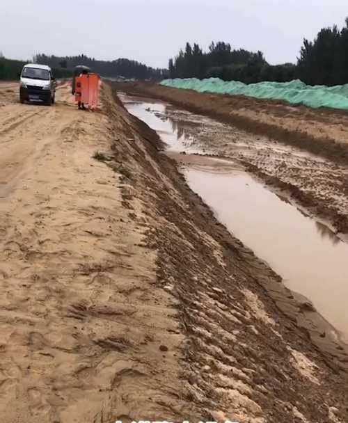 新乡封丘县河道降水