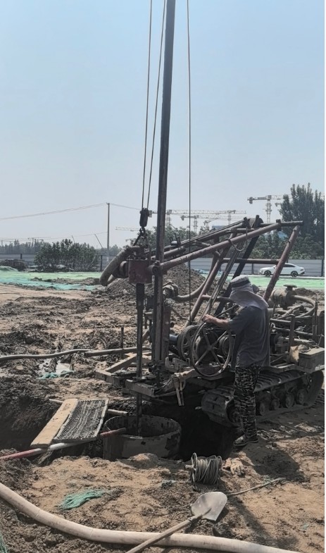 新乡封丘县工地打井